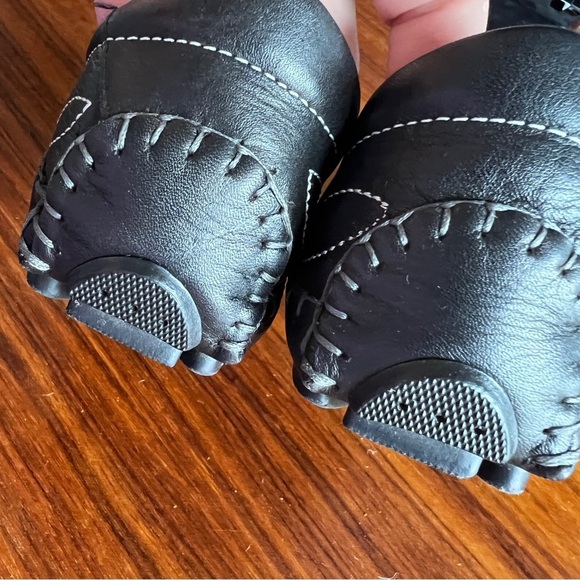 Pikolinos womens jerez black leather moccasins loafers shoes sz 37 - Picture 8 of 10